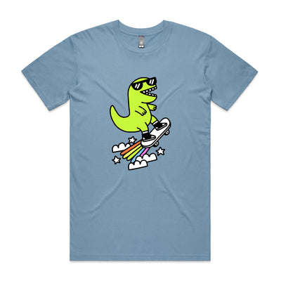 Rad Rex Tee by Lonely Kids Club. All clothing from our T-shirts to our shorts and hoodies are ethically made, and printed packed and shipped from Sydney.