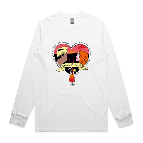 Rhonda & Ketut Tee by Lonely Kids Club. All clothing from our T-shirts to our shorts and hoodies are ethically made, and printed packed and shipped from Sydney.