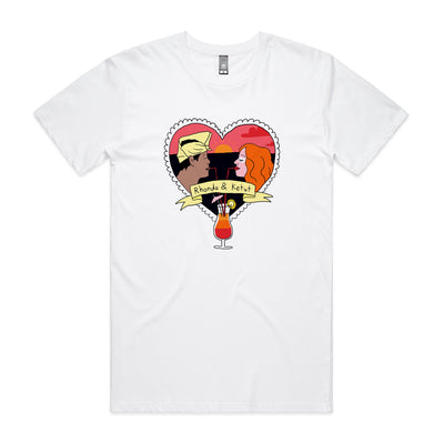 Rhonda & Ketut Tee by Lonely Kids Club. All clothing from our T-shirts to our shorts and hoodies are ethically made, and printed packed and shipped from Sydney.