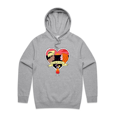 Rhonda & Ketut Hoodie by Lonely Kids Club. All clothing from our T-shirts to our shorts and hoodies are ethically made, and printed packed and shipped from Sydney.