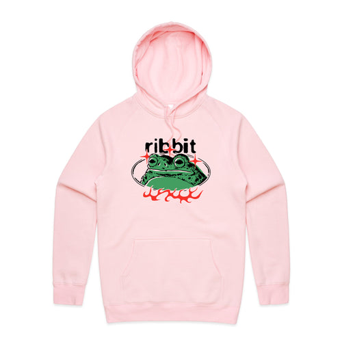 Ribbit Hoodie by Lonely Kids Club. All clothing from our T-shirts to our shorts and hoodies are ethically made, and printed packed and shipped from Sydney.