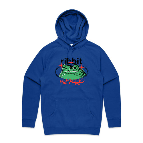 Ribbit Hoodie by Lonely Kids Club. All clothing from our T-shirts to our shorts and hoodies are ethically made, and printed packed and shipped from Sydney.
