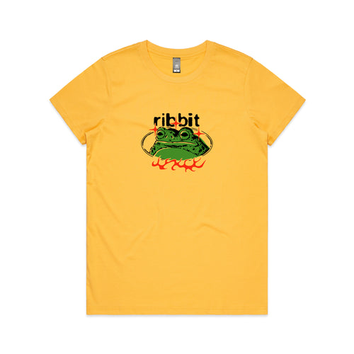 Ribbit Tee by Lonely Kids Club. All clothing from our T-shirts to our shorts and hoodies are ethically made, and printed packed and shipped from Sydney.