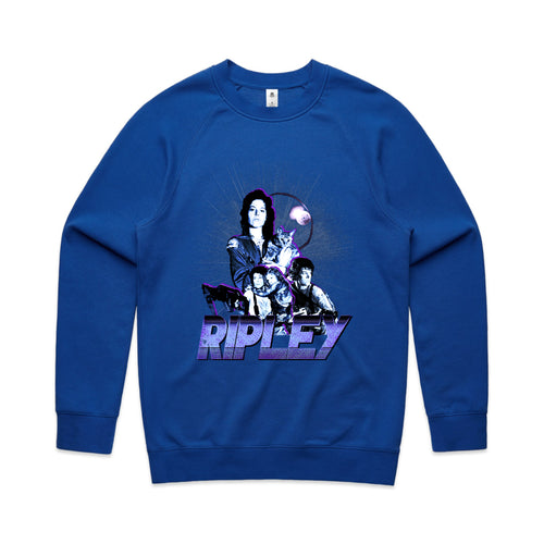 Ripley Retro Jumper by Lonely Kids Club. All clothing from our T-shirts to our shorts and hoodies are ethically made, and printed packed and shipped from Sydney.