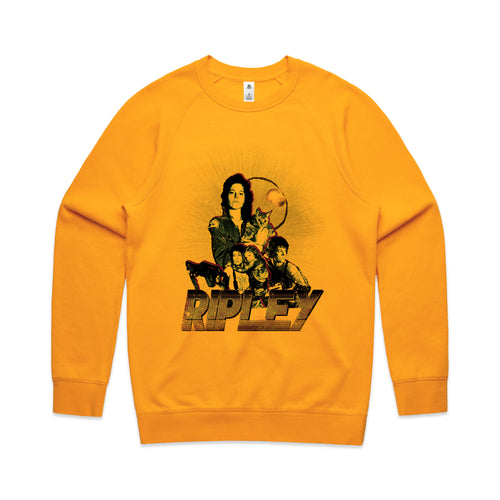Ripley Retro Jumper by Lonely Kids Club. All clothing from our T-shirts to our shorts and hoodies are ethically made, and printed packed and shipped from Sydney.