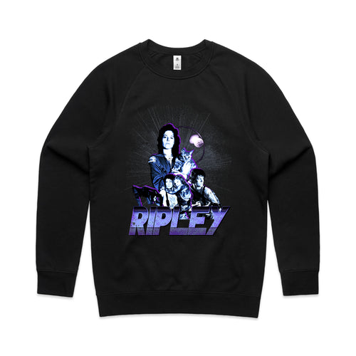 Ripley Retro Jumper by Lonely Kids Club. All clothing from our T-shirts to our shorts and hoodies are ethically made, and printed packed and shipped from Sydney.