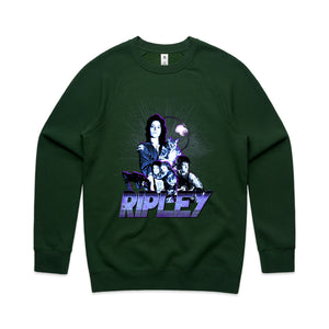 Ripley Retro Jumper by Lonely Kids Club. All clothing from our T-shirts to our shorts and hoodies are ethically made, and printed packed and shipped from Sydney.