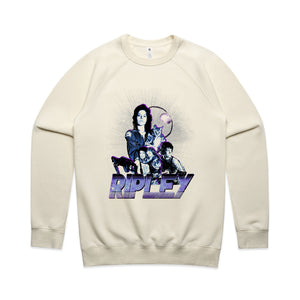 Ripley Retro Jumper by Lonely Kids Club. All clothing from our T-shirts to our shorts and hoodies are ethically made, and printed packed and shipped from Sydney.