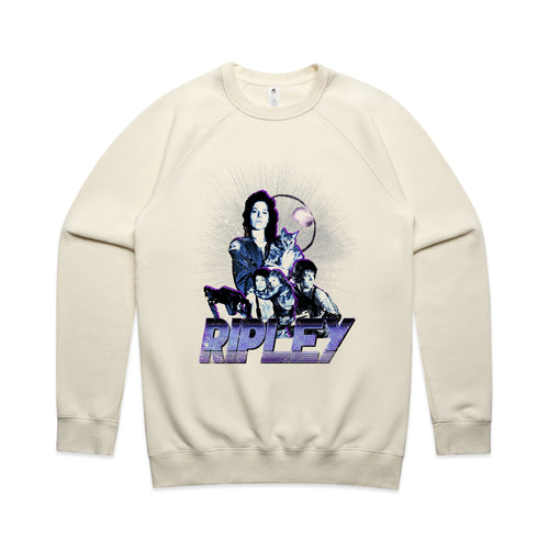 Ripley Retro Jumper by Lonely Kids Club. All clothing from our T-shirts to our shorts and hoodies are ethically made, and printed packed and shipped from Sydney.