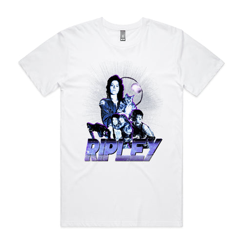 Ripley Retro Tee by Lonely Kids Club. All clothing from our T-shirts to our shorts and hoodies are ethically made, and printed packed and shipped from Sydney.