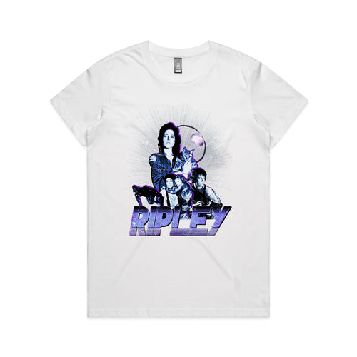 Ripley Retro Tee by Lonely Kids Club. All clothing from our T-shirts to our shorts and hoodies are ethically made, and printed packed and shipped from Sydney.