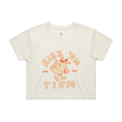 Rizz 'Em With The 'Tism Tee by Lonely Kids Club. All clothing from our T-shirts to our shorts and hoodies are ethically made, and printed packed and shipped from Sydney.