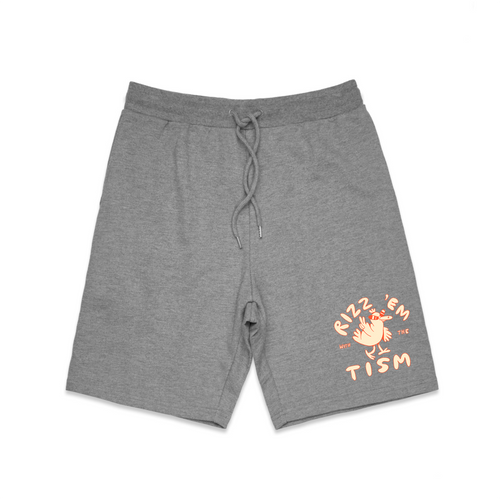 Rizz 'Em With The 'Tism Shorts by Lonely Kids Club. All clothing from our T-shirts to our shorts and hoodies are ethically made, and printed packed and shipped from Sydney.