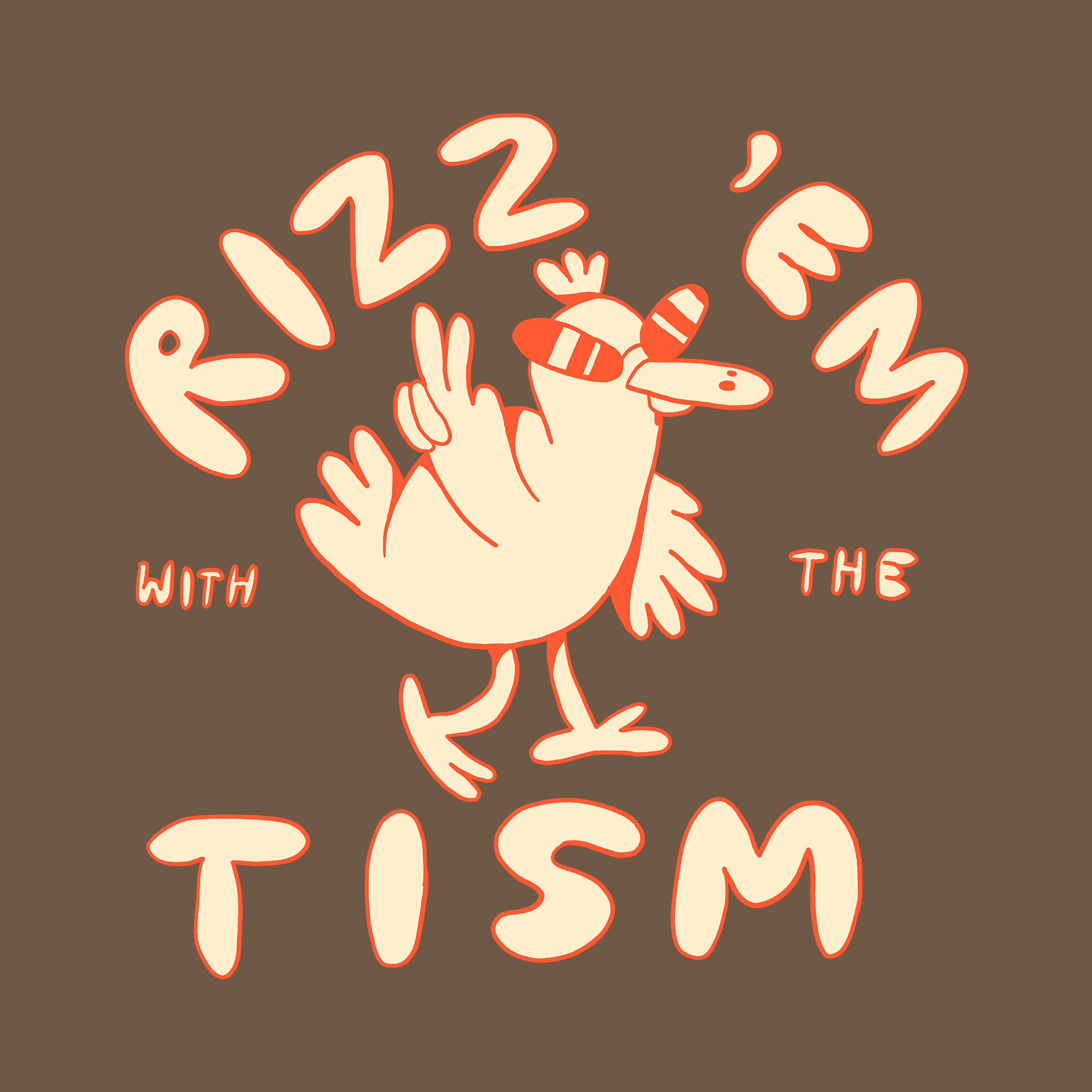 Rizz 'Em With The 'Tism Tee