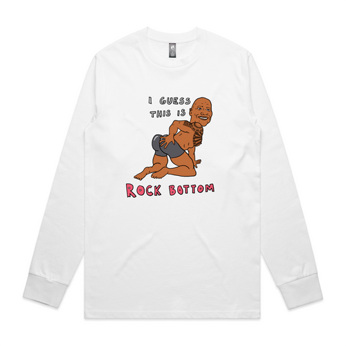 Rock Bottom Tee by Lonely Kids Club. All clothing from our T-shirts to our shorts and hoodies are ethically made, and printed packed and shipped from Sydney.