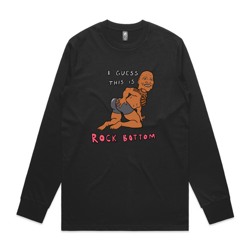 Rock Bottom Tee by Lonely Kids Club. All clothing from our T-shirts to our shorts and hoodies are ethically made, and printed packed and shipped from Sydney.