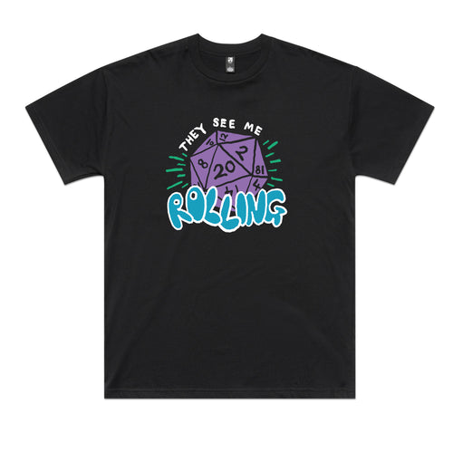 Rolling Tee by Lonely Kids Club. All clothing from our T-shirts to our shorts and hoodies are ethically made, and printed packed and shipped from Sydney.