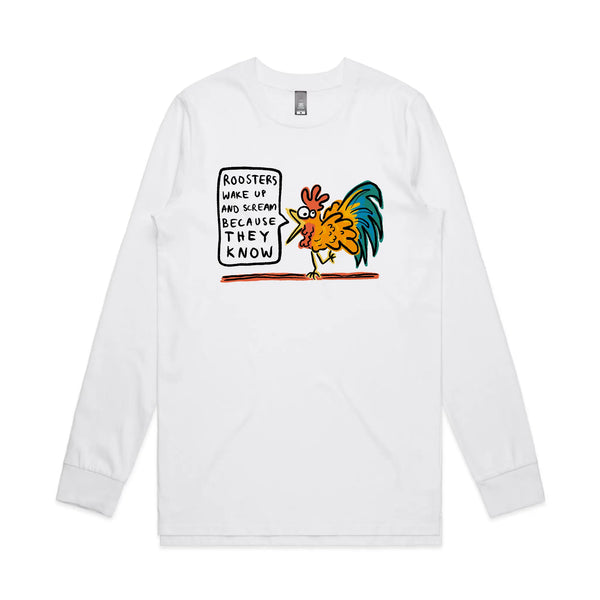 Roosters Scream Tee