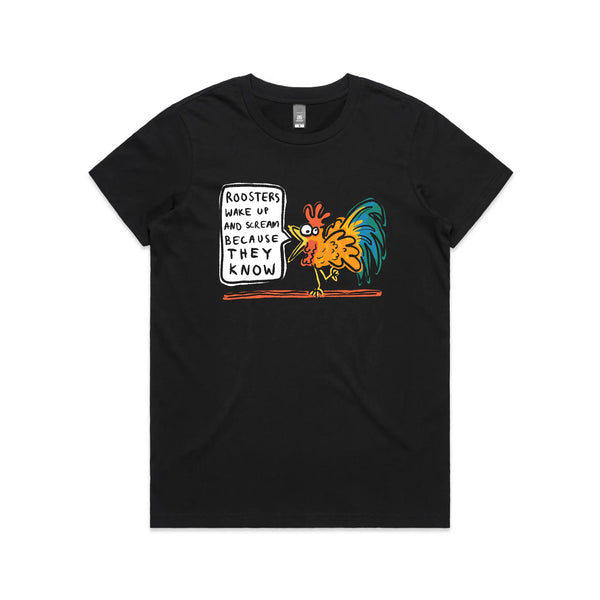 Roosters Scream Tee