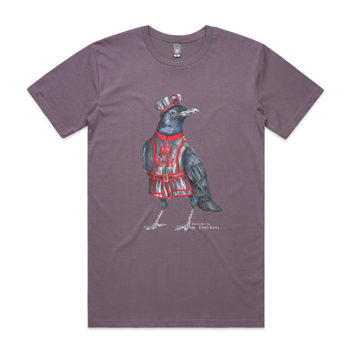 Rosaline The Raven Tee by Lonely Kids Club. All clothing from our T-shirts to our shorts and hoodies are ethically made, and printed packed and shipped from Sydney.