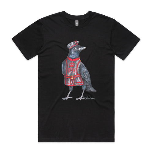 Rosaline The Raven Tee by Lonely Kids Club. All clothing from our T-shirts to our shorts and hoodies are ethically made, and printed packed and shipped from Sydney.