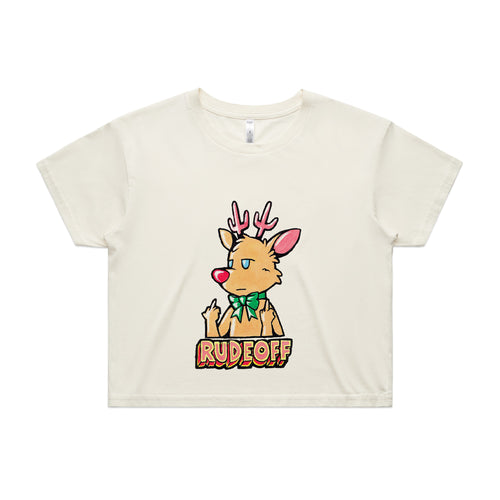 Rude-Off Tee by Lonely Kids Club. All clothing from our T-shirts to our shorts and hoodies are ethically made, and printed packed and shipped from Sydney.