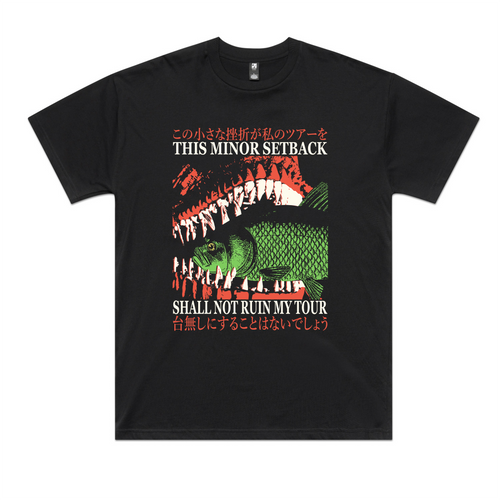 Ruin My Tour Tee by Lonely Kids Club. All clothing from our T-shirts to our shorts and hoodies are ethically made, and printed packed and shipped from Sydney.