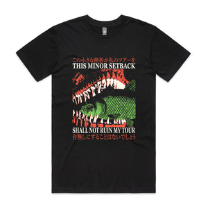Ruin My Tour Tee by Lonely Kids Club. All clothing from our T-shirts to our shorts and hoodies are ethically made, and printed packed and shipped from Sydney.