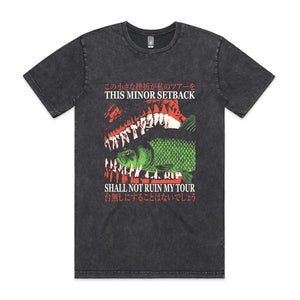 Ruin My Tour Tee by Lonely Kids Club. All clothing from our T-shirts to our shorts and hoodies are ethically made, and printed packed and shipped from Sydney.