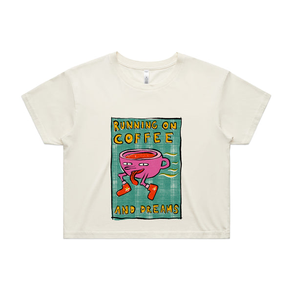 Running On Coffee And Dreams Tee