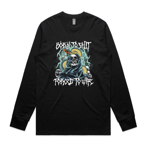Born To Shit Tee by Lonely Kids Club. All clothing from our T-shirts to our shorts and hoodies are ethically made, and printed packed and shipped from Sydney.
