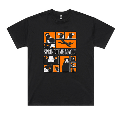 Springtime Magic Oversized Tee by Lonely Kids Club. All clothing from our T-shirts to our shorts and hoodies are ethically made, and printed packed and shipped from Sydney.