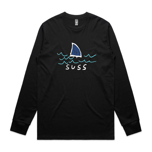 Suss Tee by Lonely Kids Club. All clothing from our T-shirts to our shorts and hoodies are ethically made, and printed packed and shipped from Sydney.