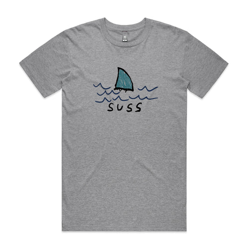 Suss Tee by Lonely Kids Club. All clothing from our T-shirts to our shorts and hoodies are ethically made, and printed packed and shipped from Sydney.