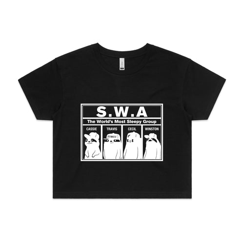 Sloths With Attitude Tee by Lonely Kids Club. All clothing from our T-shirts to our shorts and hoodies are ethically made, and printed packed and shipped from Sydney.