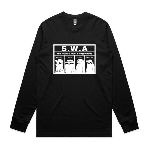 Sloths With Attitude Tee by Lonely Kids Club. All clothing from our T-shirts to our shorts and hoodies are ethically made, and printed packed and shipped from Sydney.
