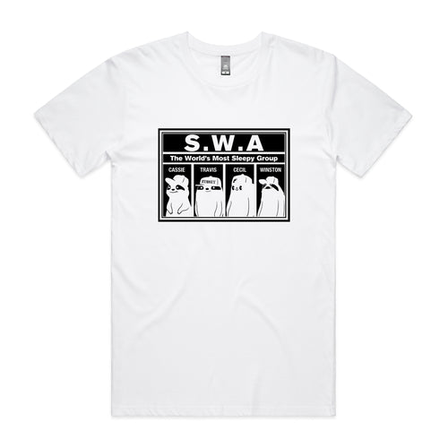 Sloths With Attitude Tee by Lonely Kids Club. All clothing from our T-shirts to our shorts and hoodies are ethically made, and printed packed and shipped from Sydney.