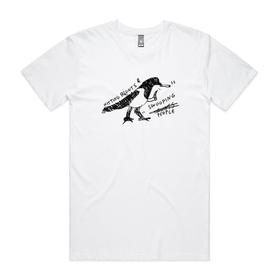 Swooping People Tee by Lonely Kids Club. All clothing from our T-shirts to our shorts and hoodies are ethically made, and printed packed and shipped from Sydney.