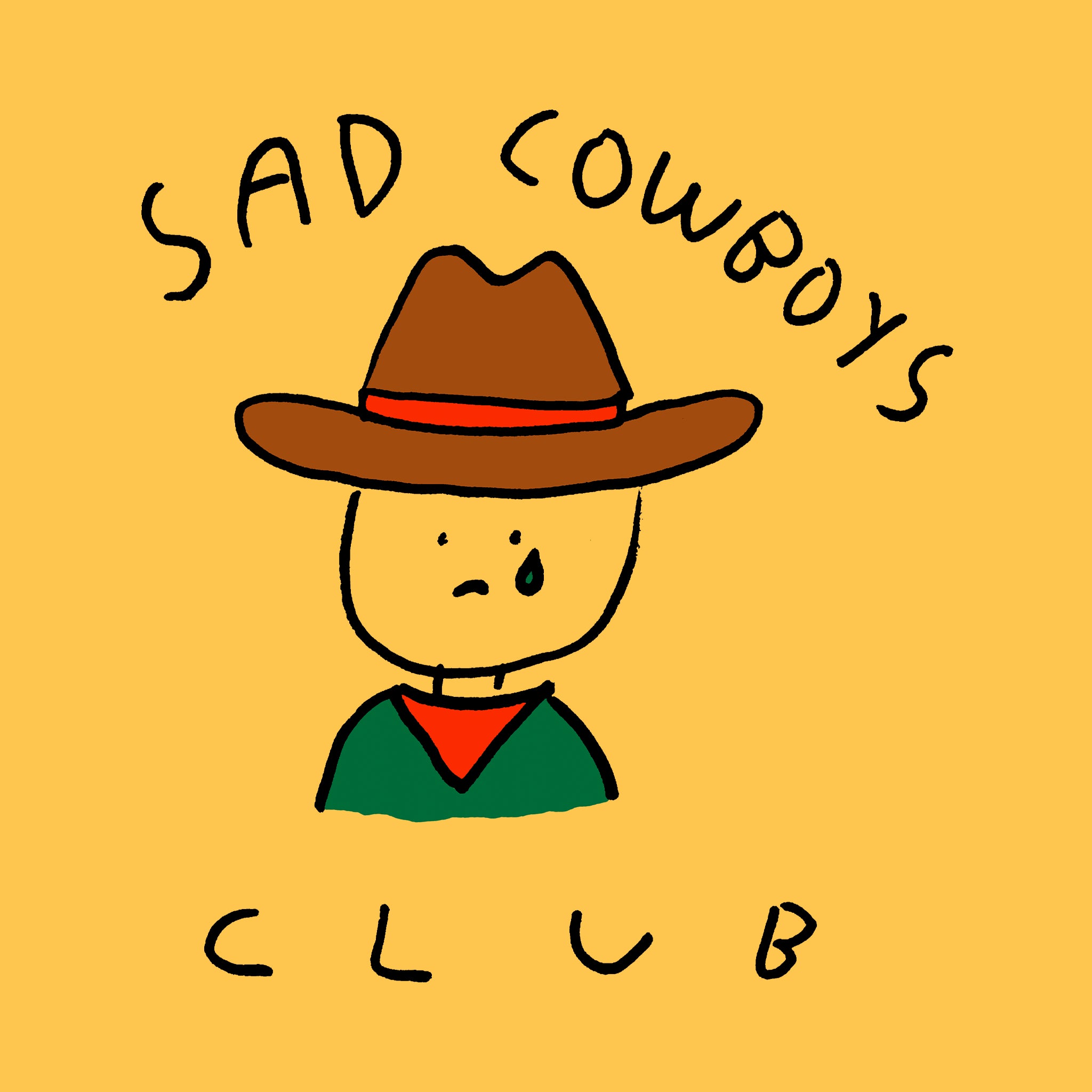 Sad Cowboys Club Tee