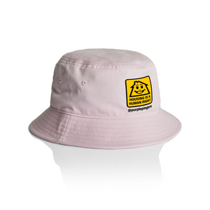 Safety Bucket Hat by Lonely Kids Club. All clothing from our T-shirts to our shorts and hoodies are ethically made, and printed packed and shipped from Sydney.