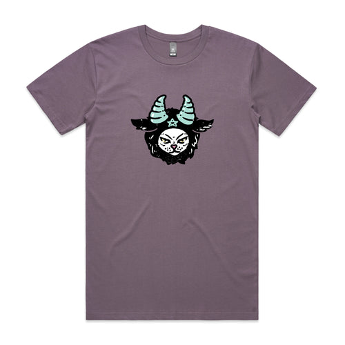 Satanic Kitten Tee by Lonely Kids Club. All clothing from our T-shirts to our shorts and hoodies are ethically made, and printed packed and shipped from Sydney.