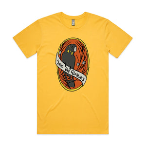 Save The Glossies Tee by Lonely Kids Club. All clothing from our T-shirts to our shorts and hoodies are ethically made, and printed packed and shipped from Sydney.