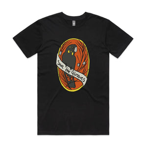 Save The Glossies Tee by Lonely Kids Club. All clothing from our T-shirts to our shorts and hoodies are ethically made, and printed packed and shipped from Sydney.