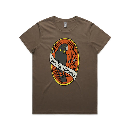 Save The Glossies Tee by Lonely Kids Club. All clothing from our T-shirts to our shorts and hoodies are ethically made, and printed packed and shipped from Sydney.