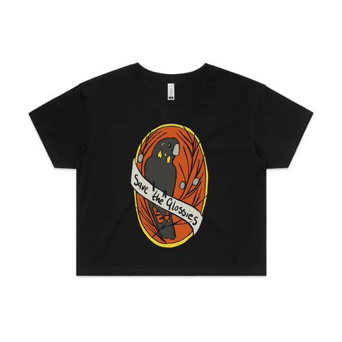 Save The Glossies Tee by Lonely Kids Club. All clothing from our T-shirts to our shorts and hoodies are ethically made, and printed packed and shipped from Sydney.