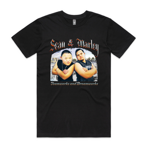 Official Get Down With Sean And Marley merchandise T-shirt / Tee by Lonely Kids Club. Printed in Australia.