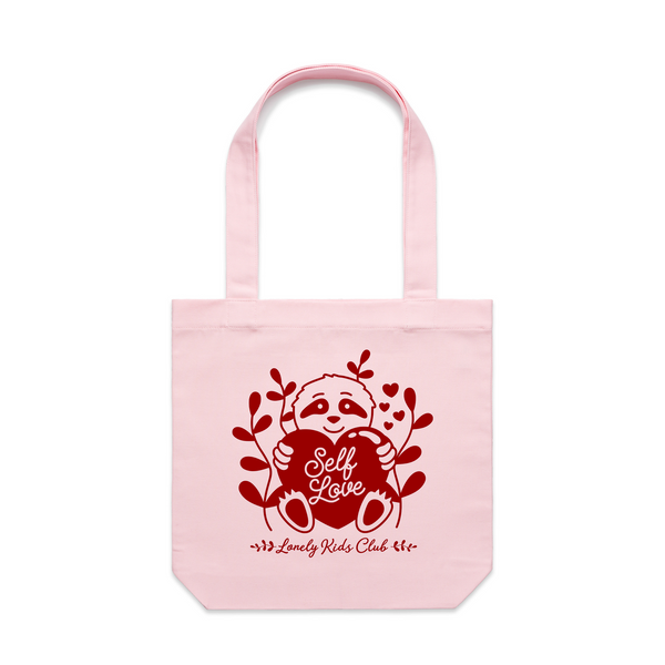 Self Love Sloth Tote