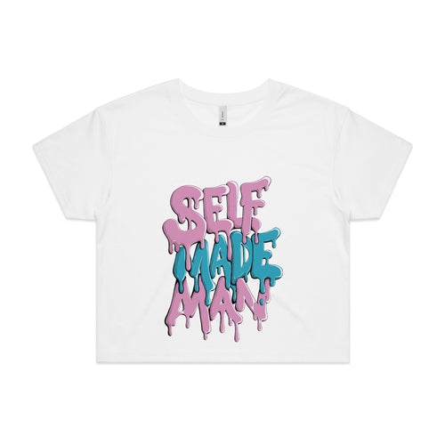 Self Made Man Tee by Lonely Kids Club. All clothing from our T-shirts to our shorts and hoodies are ethically made, and printed packed and shipped from Sydney.