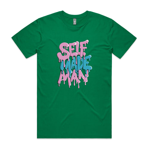 Self Made Man Tee by Lonely Kids Club. All clothing from our T-shirts to our shorts and hoodies are ethically made, and printed packed and shipped from Sydney.