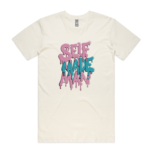 Self Made Man Tee by Lonely Kids Club. All clothing from our T-shirts to our shorts and hoodies are ethically made, and printed packed and shipped from Sydney.